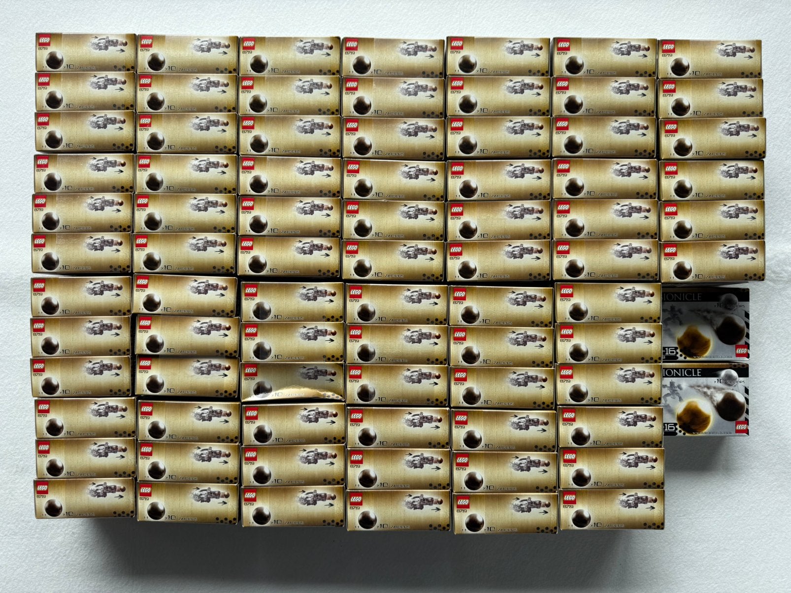 80 doosjes LEGO Bionicle 8719 Zamors - NIEUW & SEALED, Ophalen, Bionicle, Lego, Nieuw