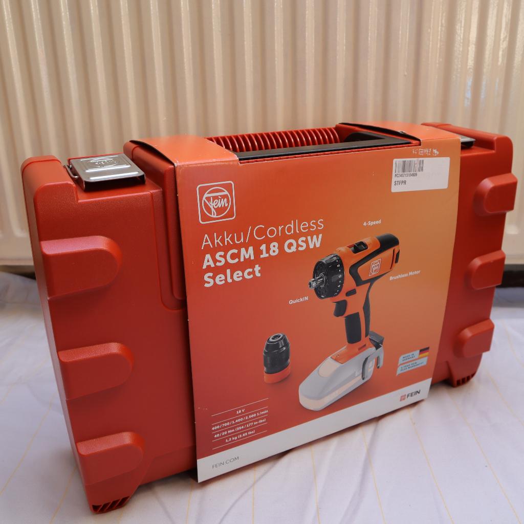 Fein accu boormachine, Doe-het-zelf en Verbouw, Gereedschap | Boormachines, Variabele snelheid, Nieuw, Ophalen of Verzenden, Boor- en Schroefmachine