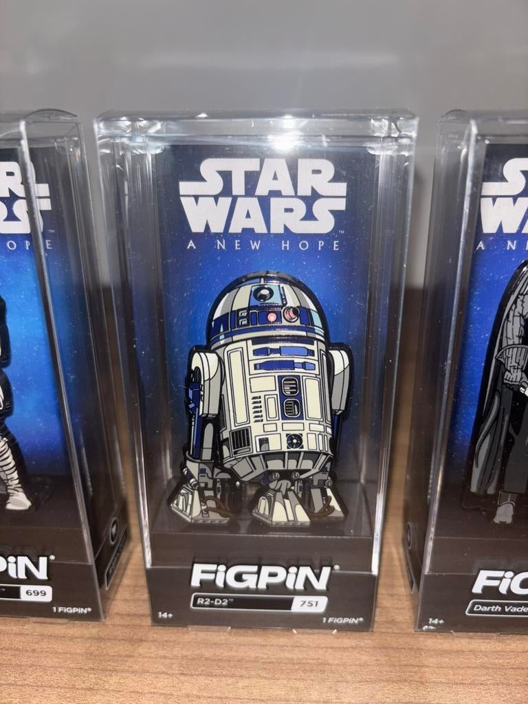 star wars Figpin set 4 stuks nieuw, Ophalen of Verzenden, Nieuw, Actiefiguurtje