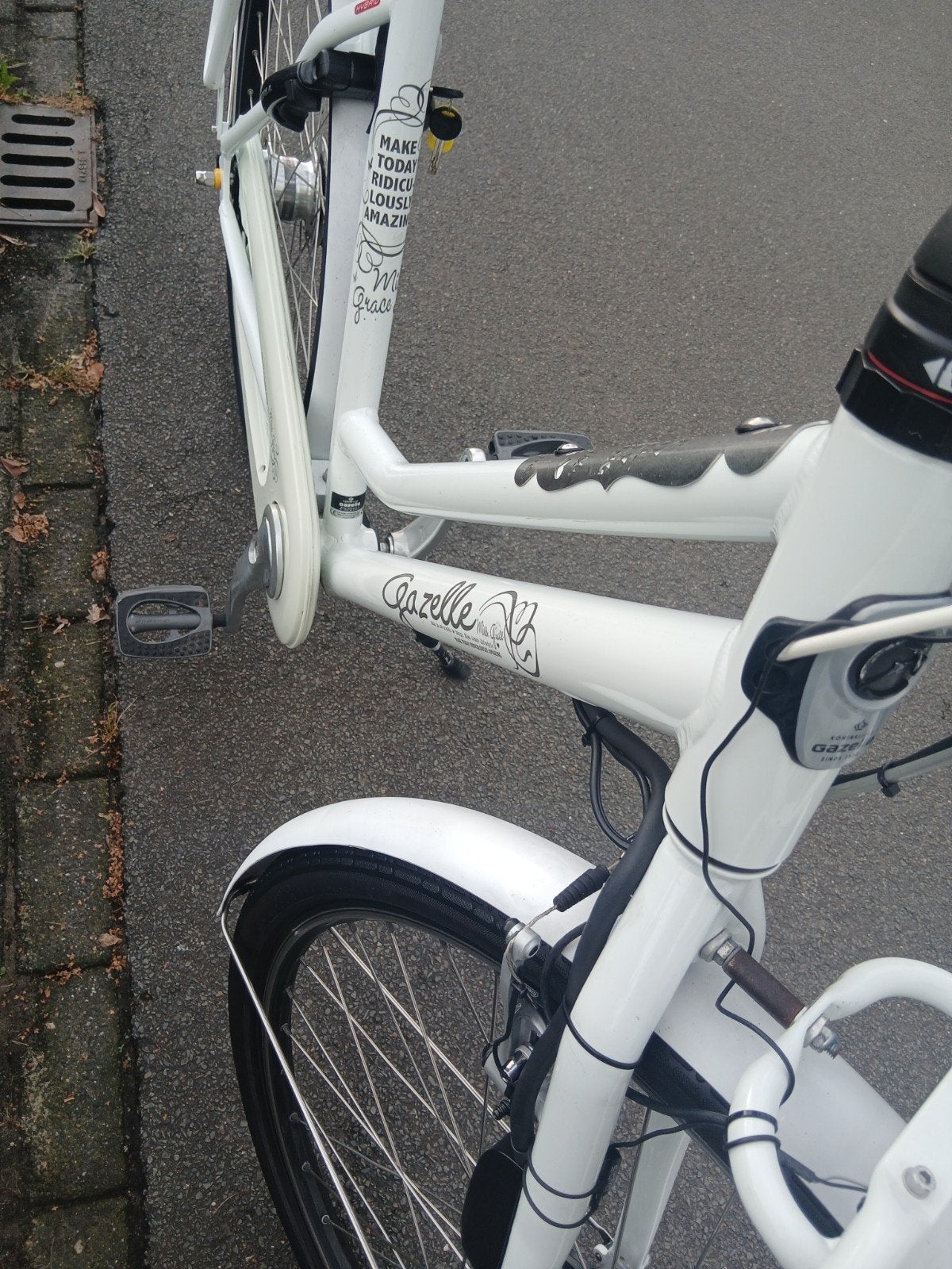 GAZELLE MISS GRACE C7 ELEKTRISCHE DAMESFIETS TRANSPORTFIETS, Ophalen, 53 tot 56 cm, Versnellingen, Zo goed als nieuw