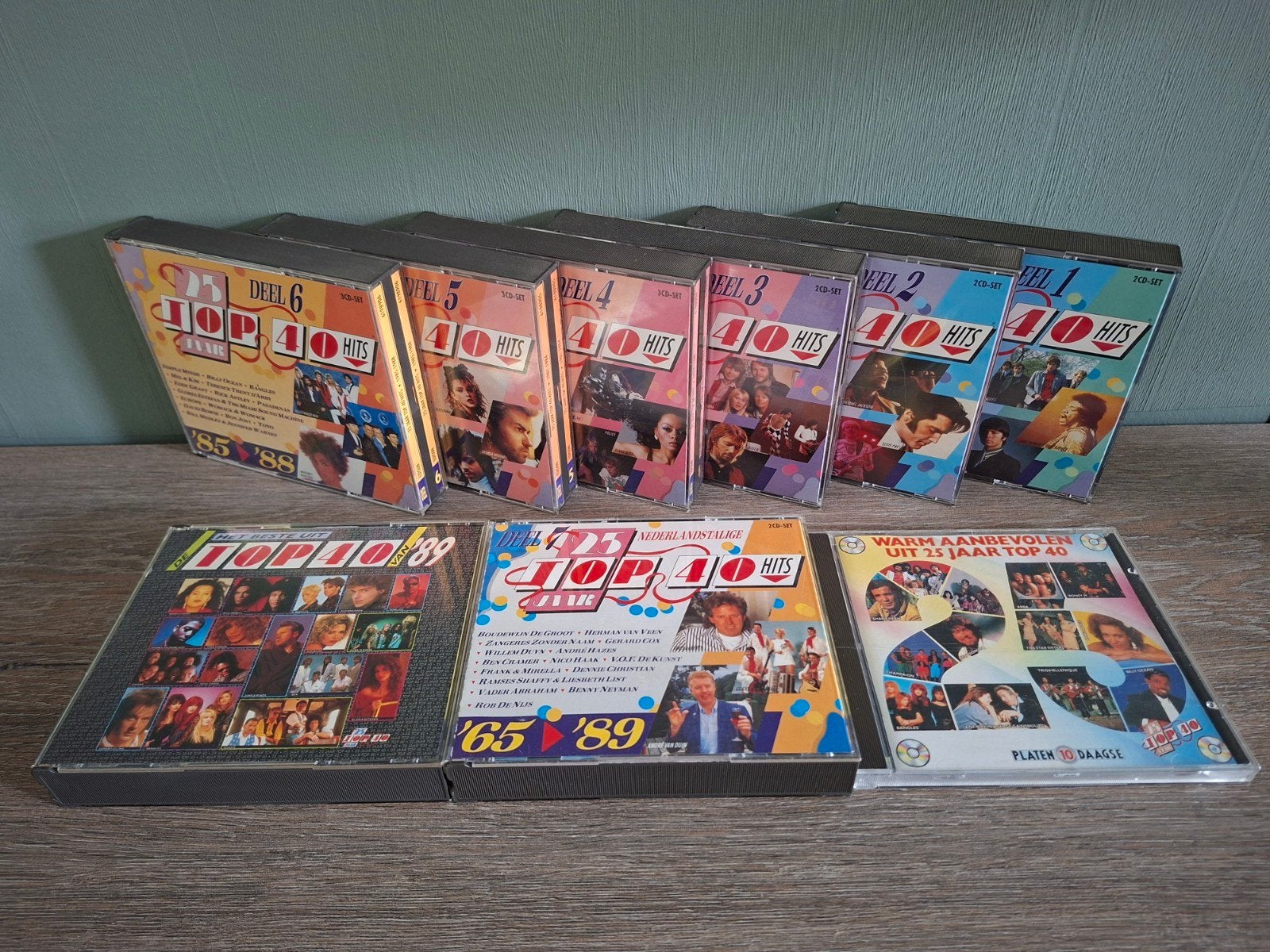 Top 40 Hits CD Boxsets - Jaren '60, '70, '80, '89, Cd's en Dvd's, Ophalen of Verzenden, 1980 - 1989, Gebruikt, Boxset