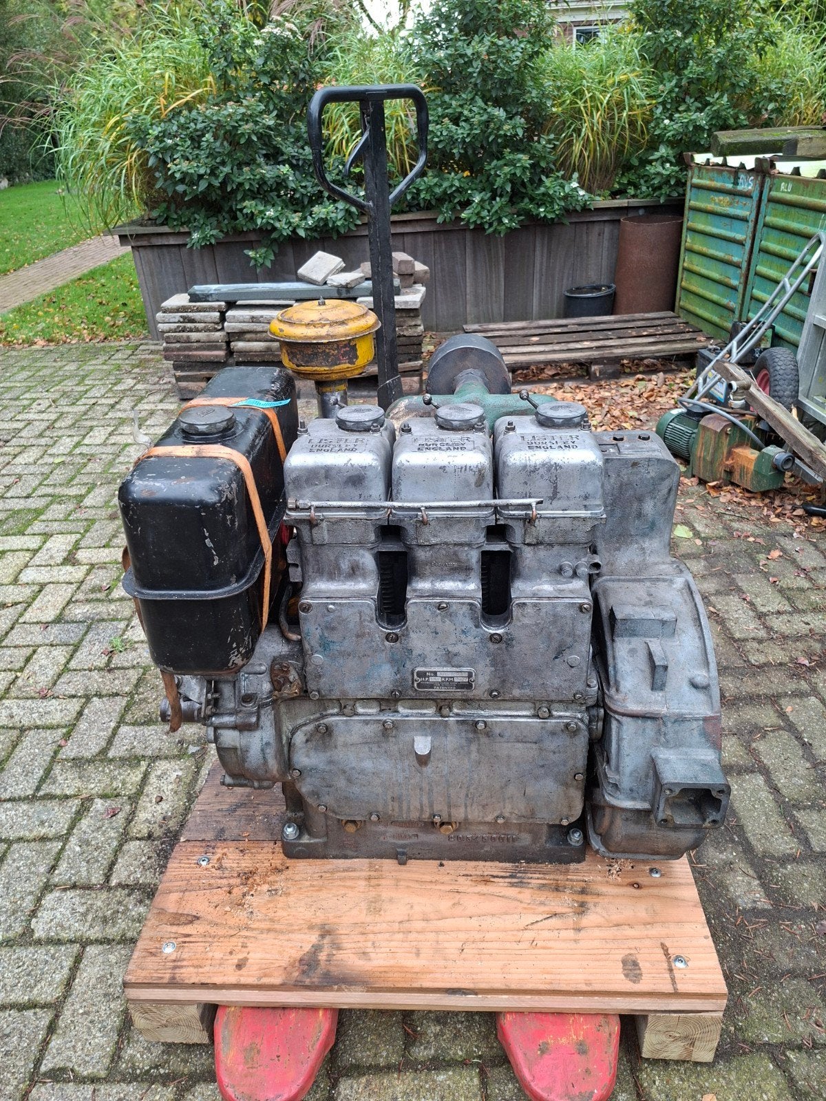 Lister sr 3, Ophalen, Gebruikt, Benzinemotor, 1800 rpm of meer