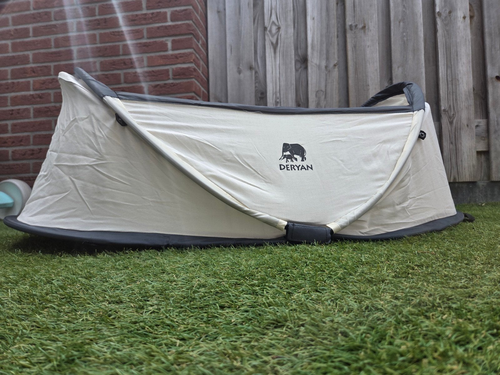 Deryan Infant Pop-Up BabyBox met klamboe - Cream, Ophalen of Verzenden, Zo goed als nieuw, Reisbedje