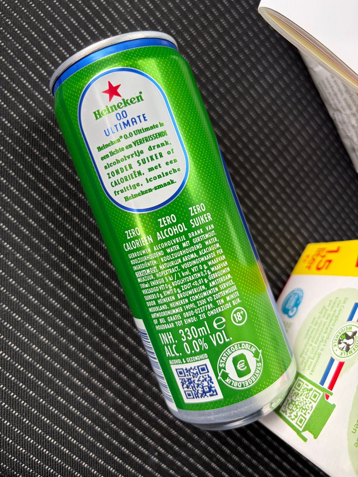 Vol blikje Heineken ultimate 0.0, Verzamelen, Ophalen of Verzenden, Nieuw, Overige typen, Heineken