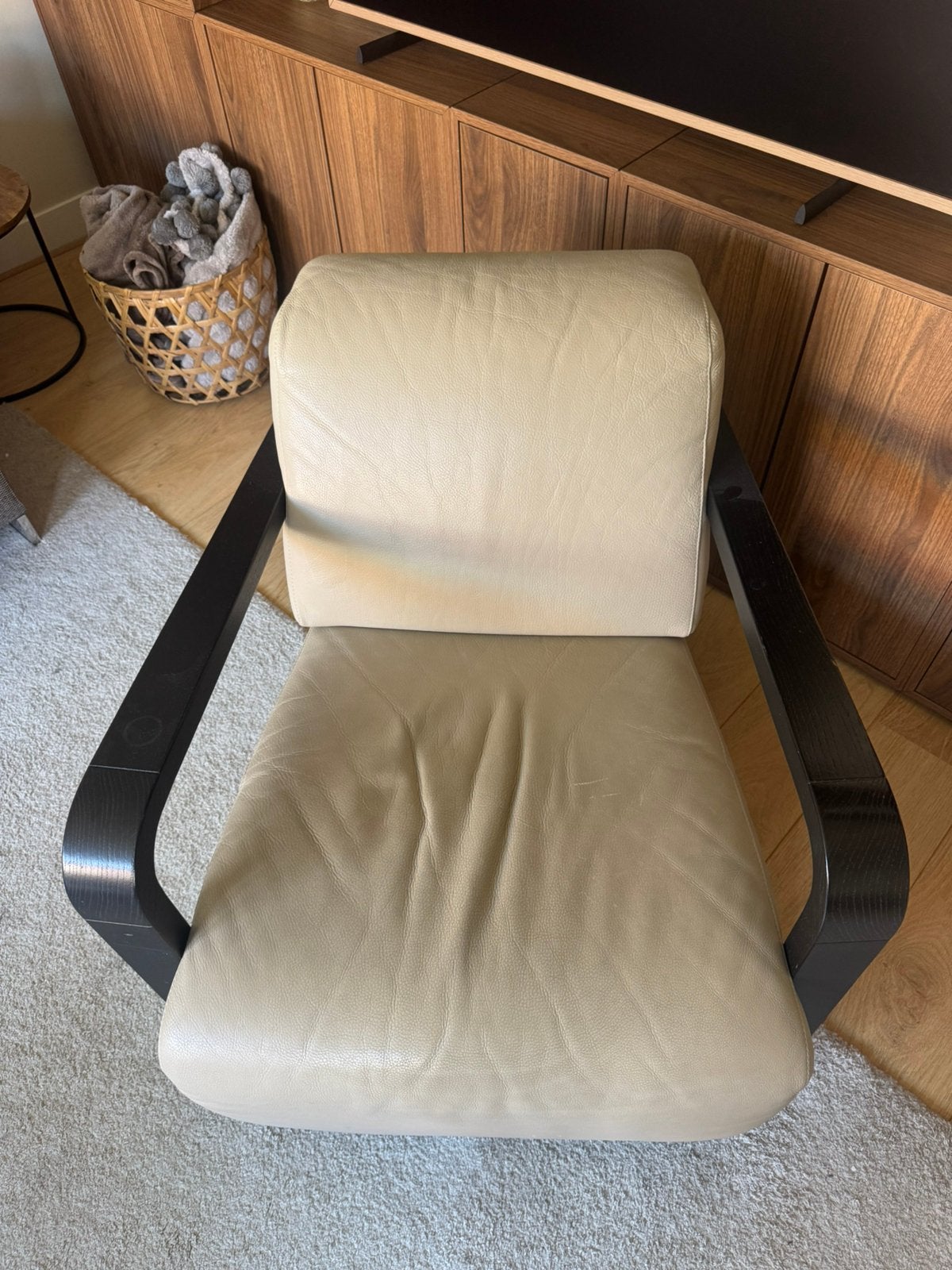 Fauteuil Leolux leer, Ophalen, Gebruikt, Overige kleuren, Leer