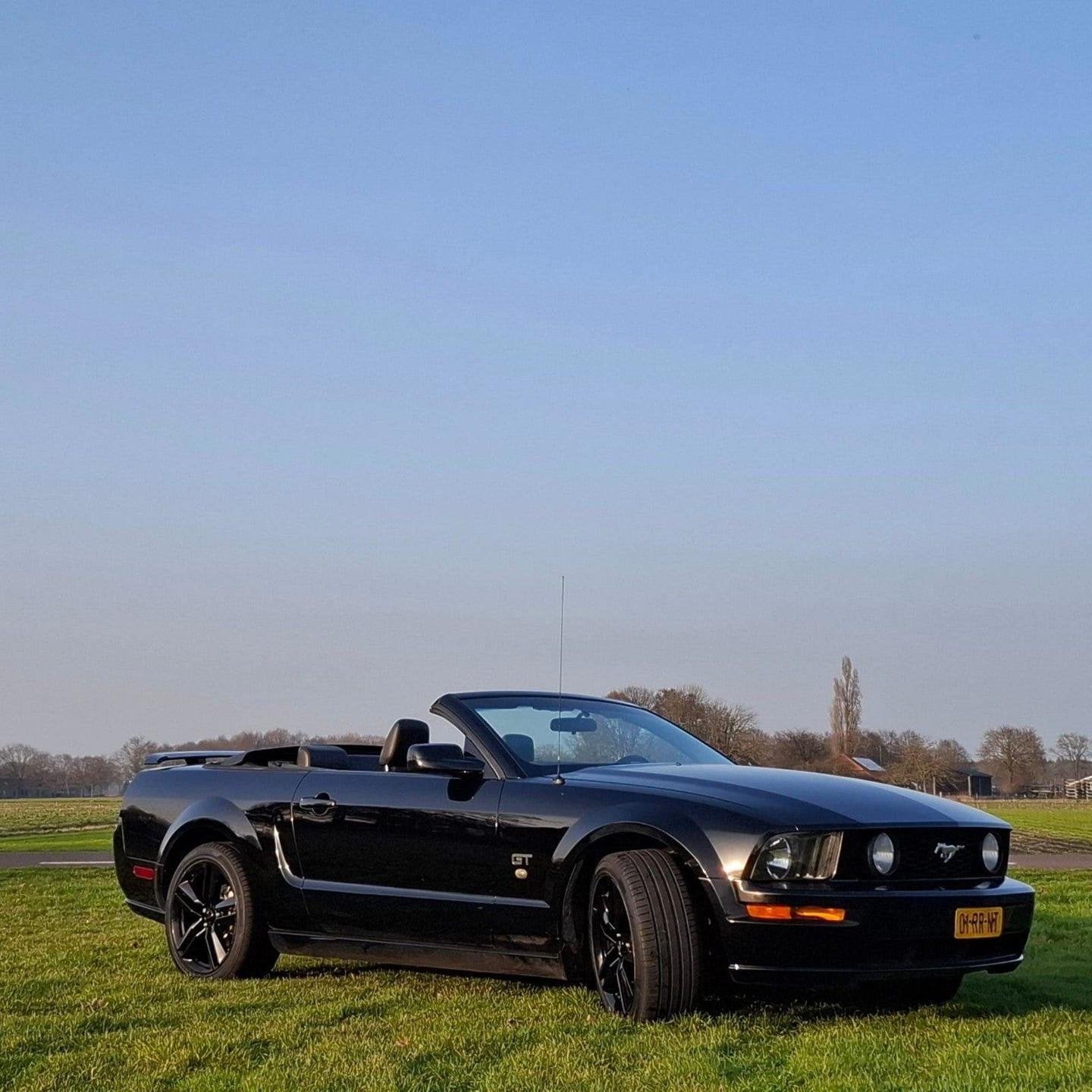 Ford USA MUSTANG V8 GT - UITVOERING / SUPER GOED ONDERHOUDEN, Achterwielaandrijving, Cabriolet, Zwart, Bedrijf