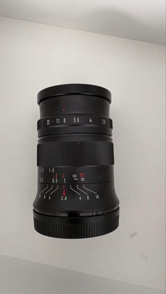 7Artisans 60mm f/2.8 Macro Mark II voor Sony E-mount (APS-C), Ophalen of Verzenden, Zo goed als nieuw, Macrolens