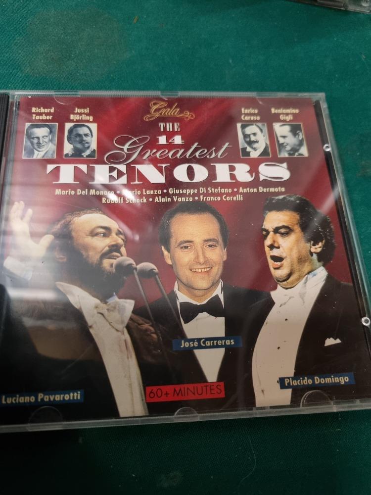 cd the 14 greates tenors, Ophalen of Verzenden
