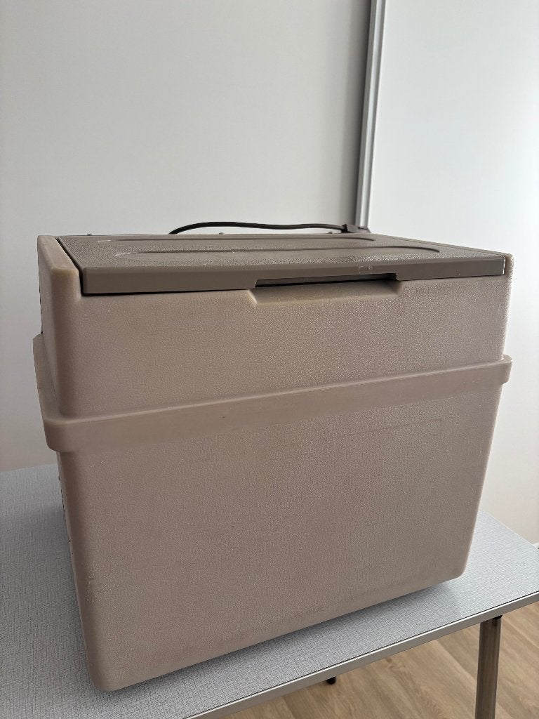 Camping koelbox, Caravans en Kamperen, Koelboxen, Gebruikt, Koelbox, Elektrisch, Ophalen