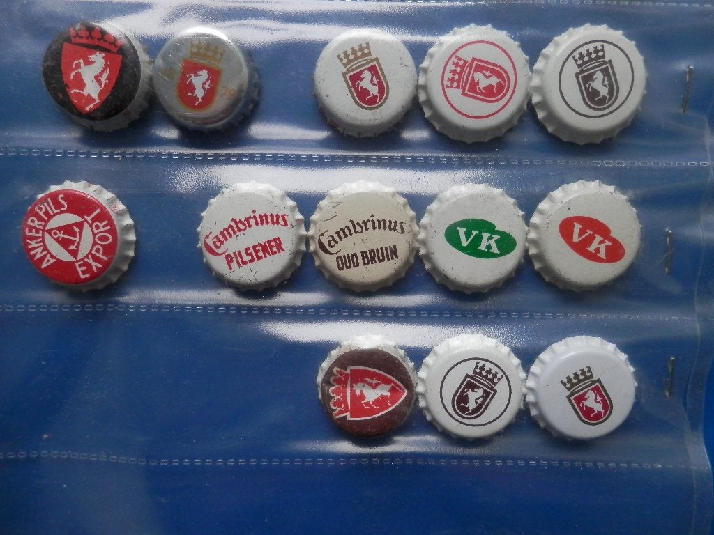 IK ZOEK OUDERE KROONKURKEN BIERDOPJES VOOR EIGEN VERZAMELING, Verzamelen, Biermerken, Ophalen, Gebruikt, Overige typen, Overige merken