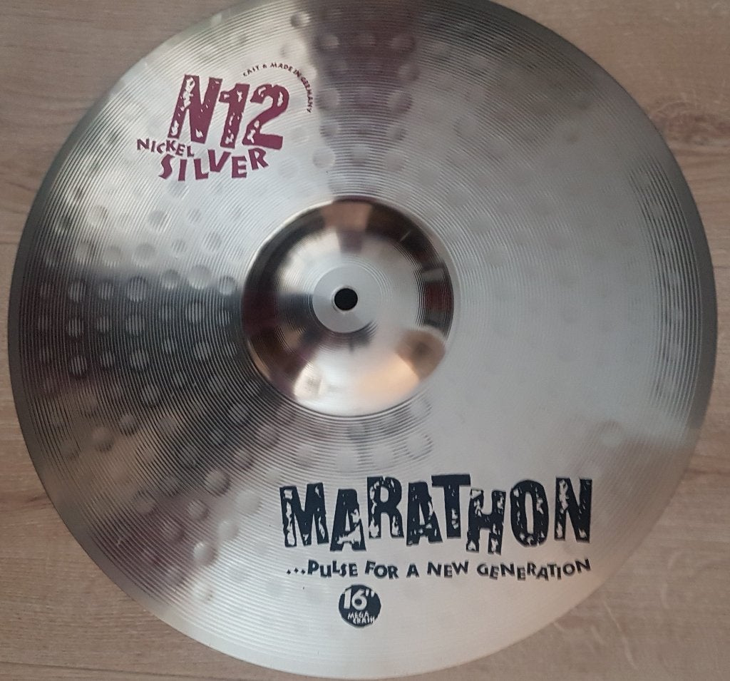 BEKKEN SET MEINL MARATHON NICKEL SILVER N12, Ophalen of Verzenden, Nieuw, Drums of Percussie