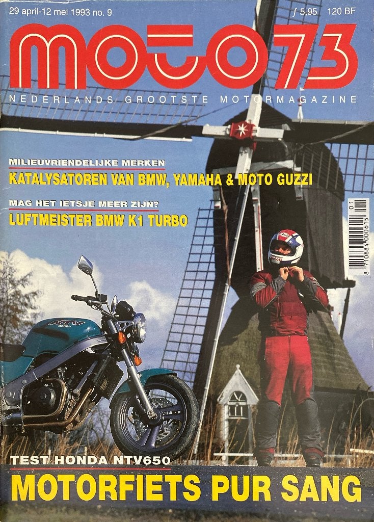 Moto73 Magazine - 29 april-12 mei 1993, nr. 9, Ophalen of Verzenden, Gelezen, Algemeen