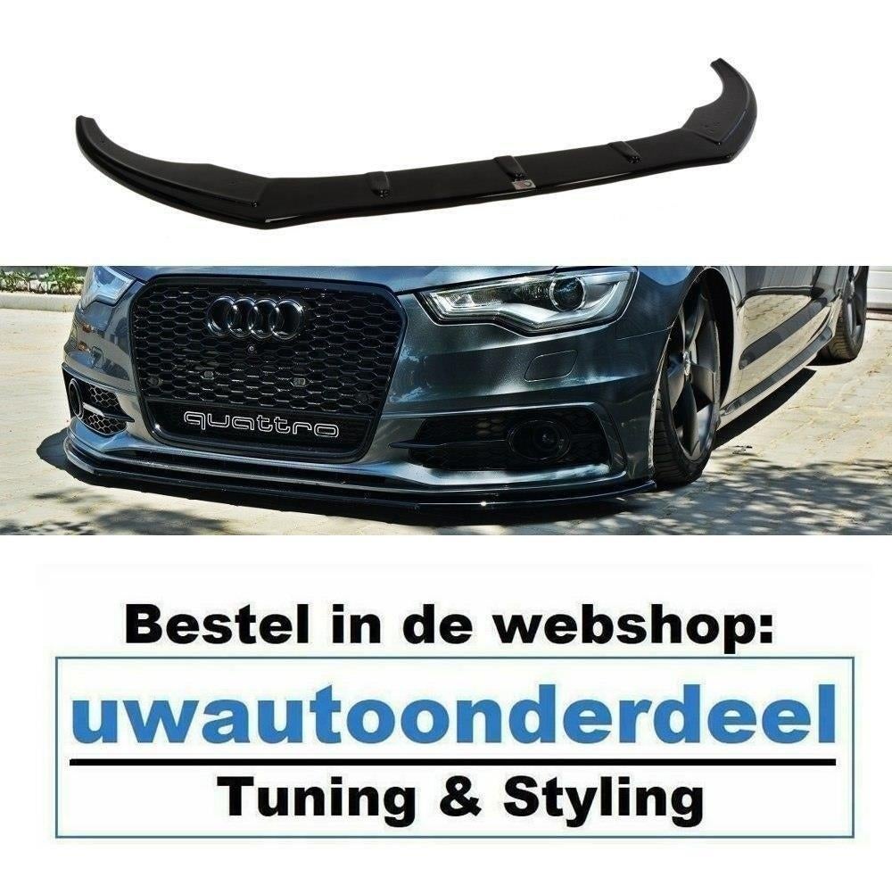 Maxton Spoiler Voorspoiler Lip Splitter Voor Audi A6 S6 C7, Verzenden