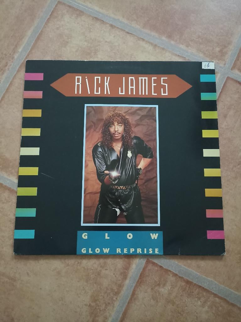 12'' Rick James - Glow, Ophalen of Verzenden, Gebruikt, 12 inch