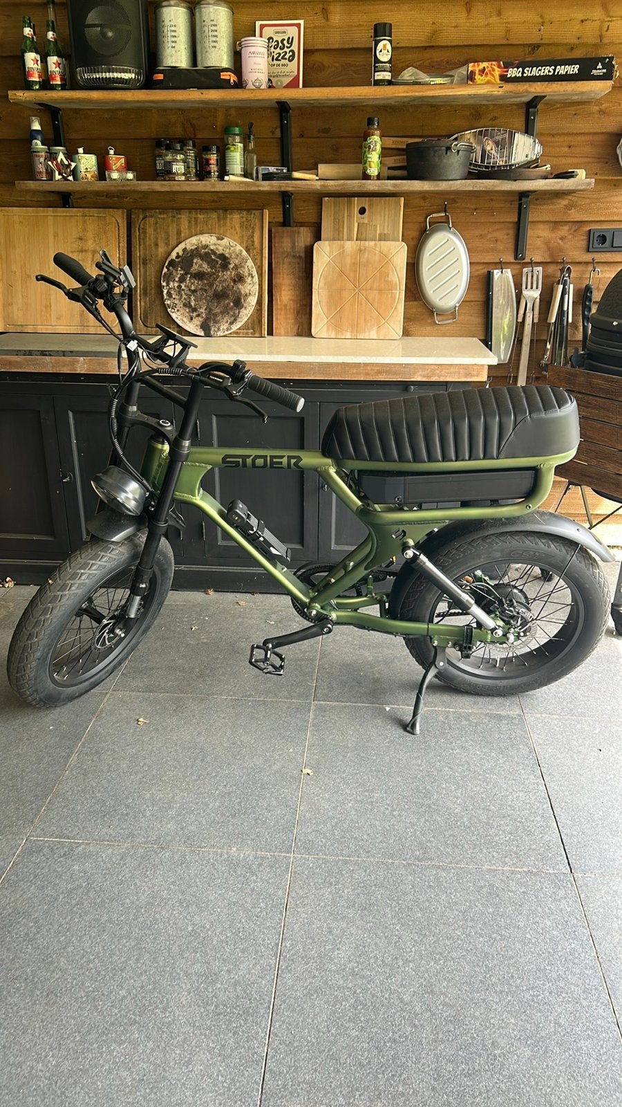 Stoer E-bike Fatbike - Zo goed als nieuw, Zo goed als nieuw, Minder dan 47 cm, 50 km per accu of meer, Ophalen