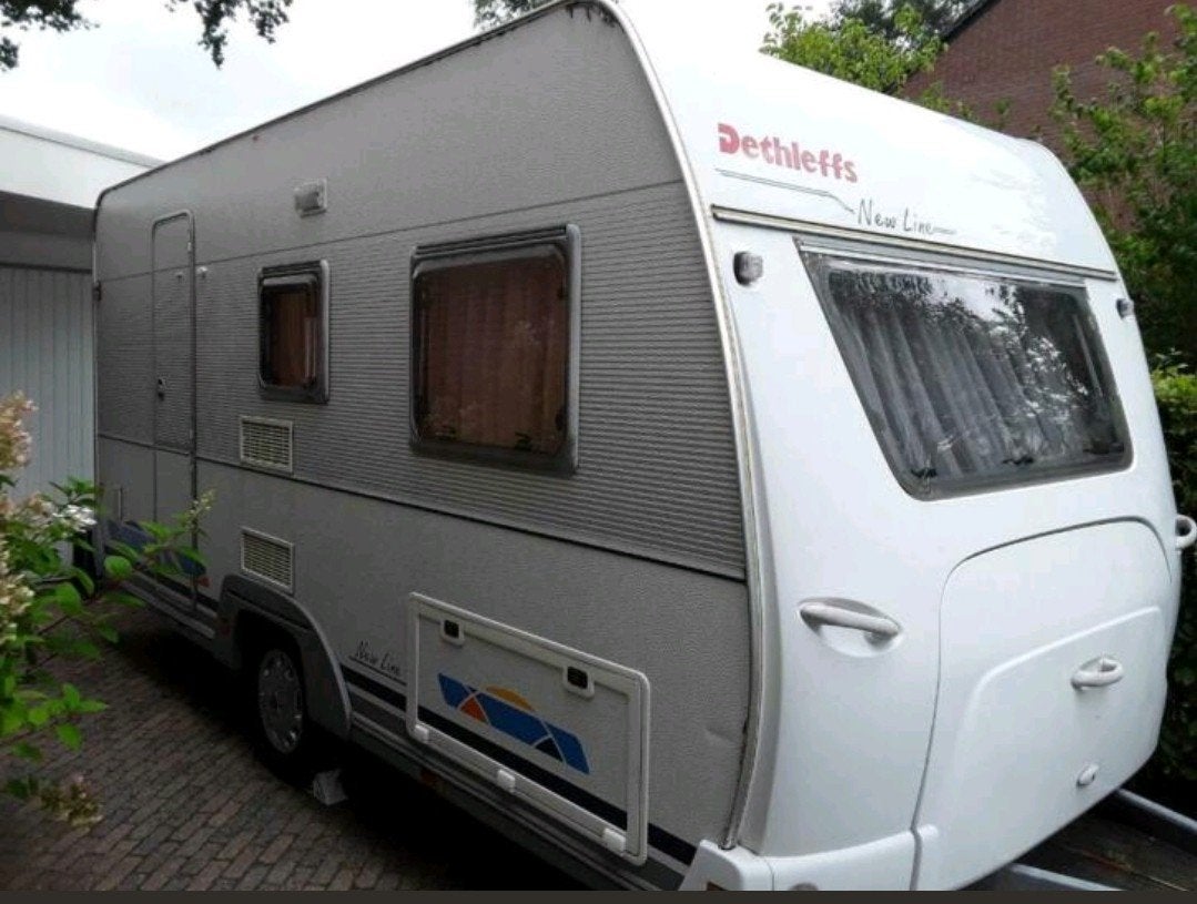 Dethleffs caravan, Fietsenrek, Treinzit, 750 - 1000 kg, Particulier