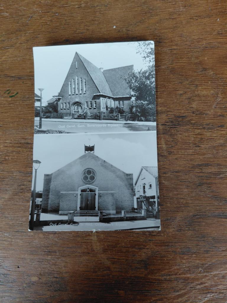 49_i.Rijssen oud gerf gemeente in Nederland en geref gemeenv, Ophalen of Verzenden, 1940 tot 1960, Zuid-Holland