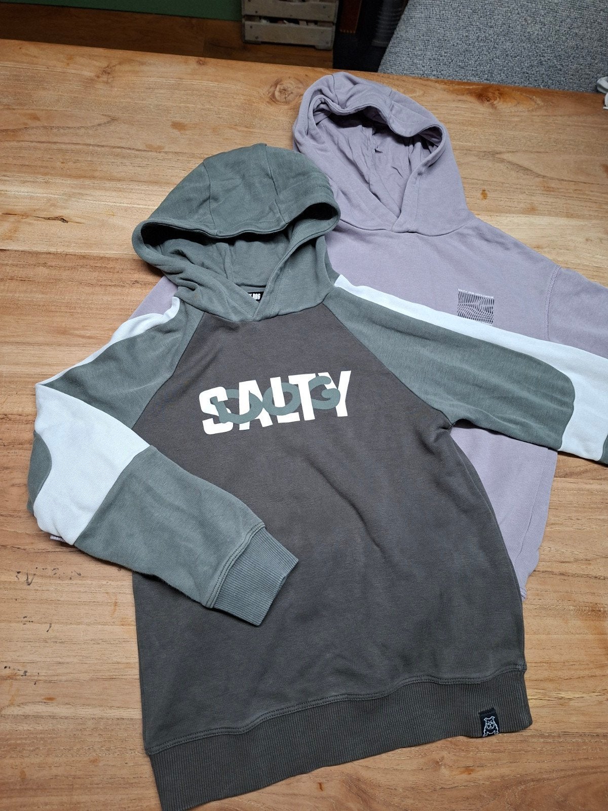 2 Salty Dog hoodies maat 134/140, Gebruikt, Jongen of Meisje, Trui of Vest, Ophalen of Verzenden