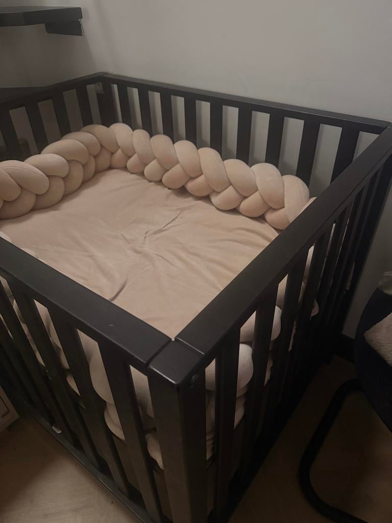 Zwart baby box van twf Timo, Kinderen en Baby's, Babywiegjes en Ledikanten, Zo goed als nieuw, Overige typen, Ophalen