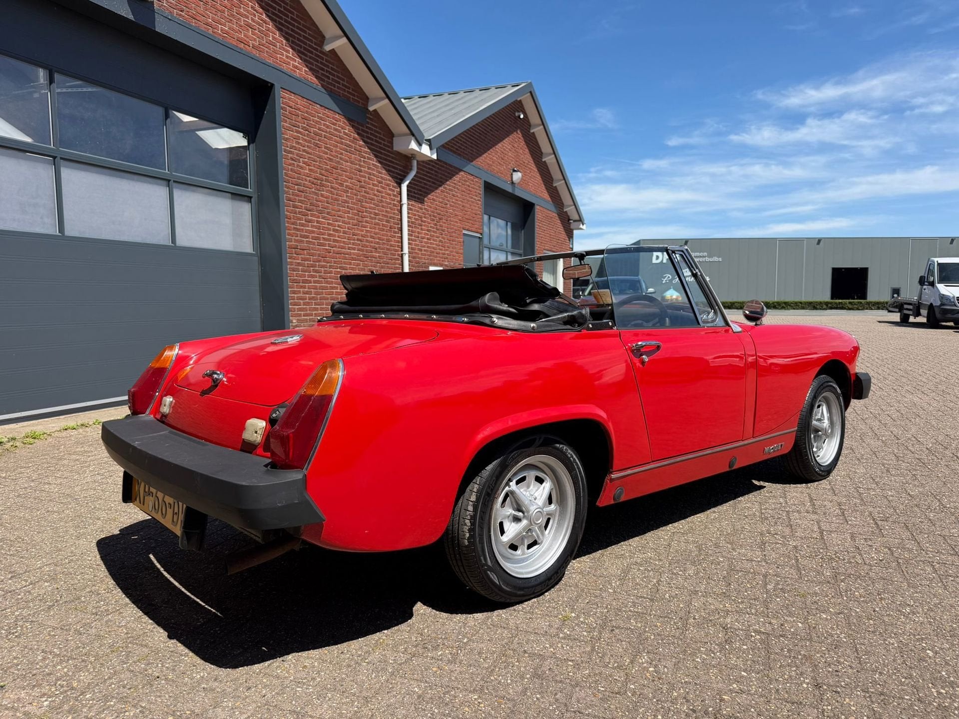MG B type Midget, Cabrio, oldtimer, gerestaureerde auto in g, foto 5