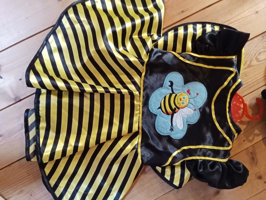Bijenpakje voor carnaval, maat 98, Ophalen, 104 of kleiner, Jongen of Meisje