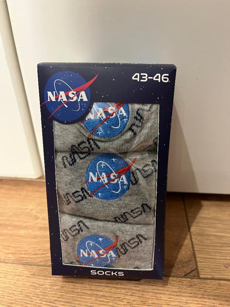 Heren sokken NASA Nieuw in de doos! 43-46, Kleding | Heren, Ophalen of Verzenden, Nieuw, Maat 43 t/m 46, Overige kleuren