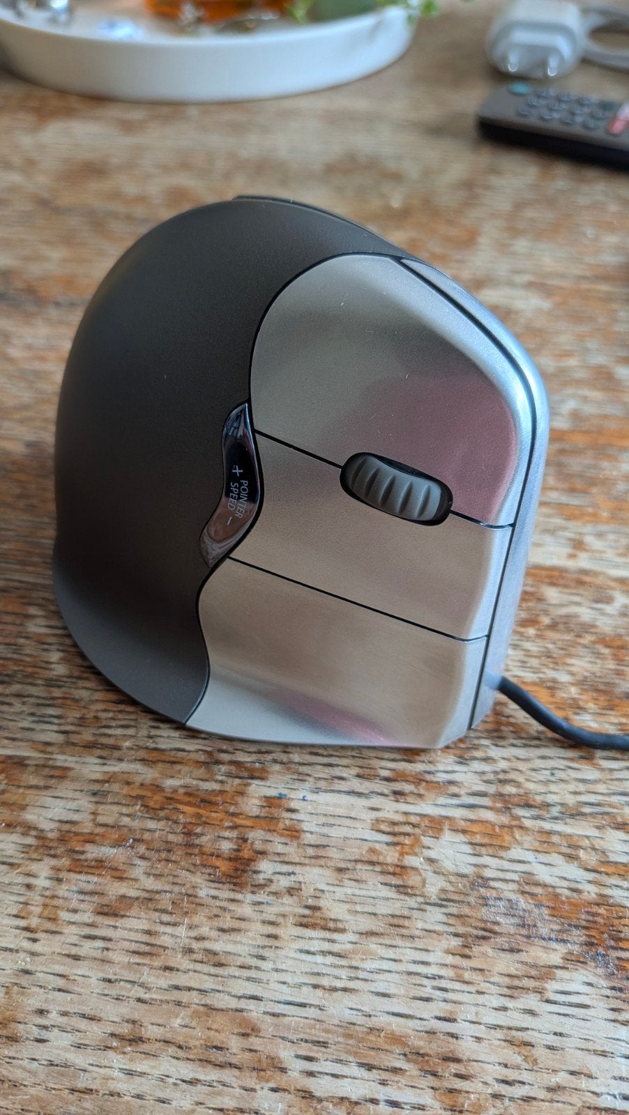 Z.G.A.N. Evoluent vertical mouse. Ergonomische muis., Computers en Software, Muizen, Ophalen, Rechtshandig, Muis, Ergonomisch