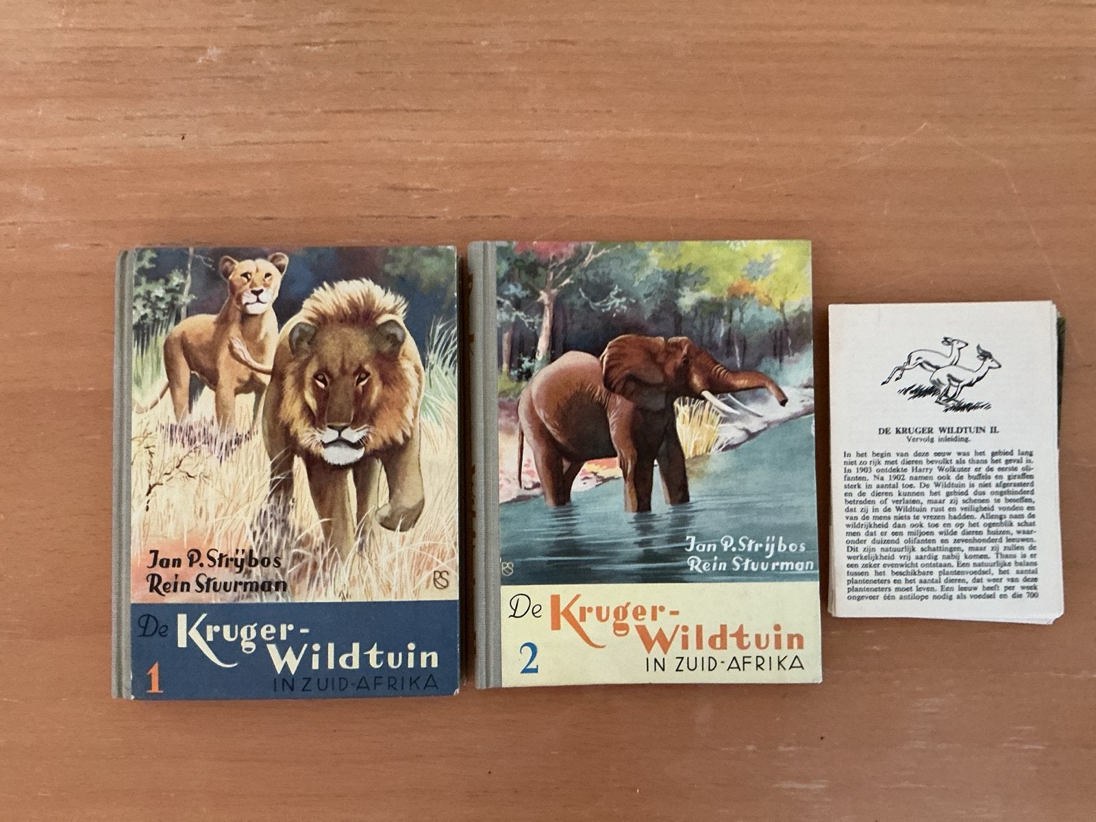 De Kruger-Wildtuin in Zuid-Afrika - Deel 1 & 2, Ophalen of Verzenden, Gelezen