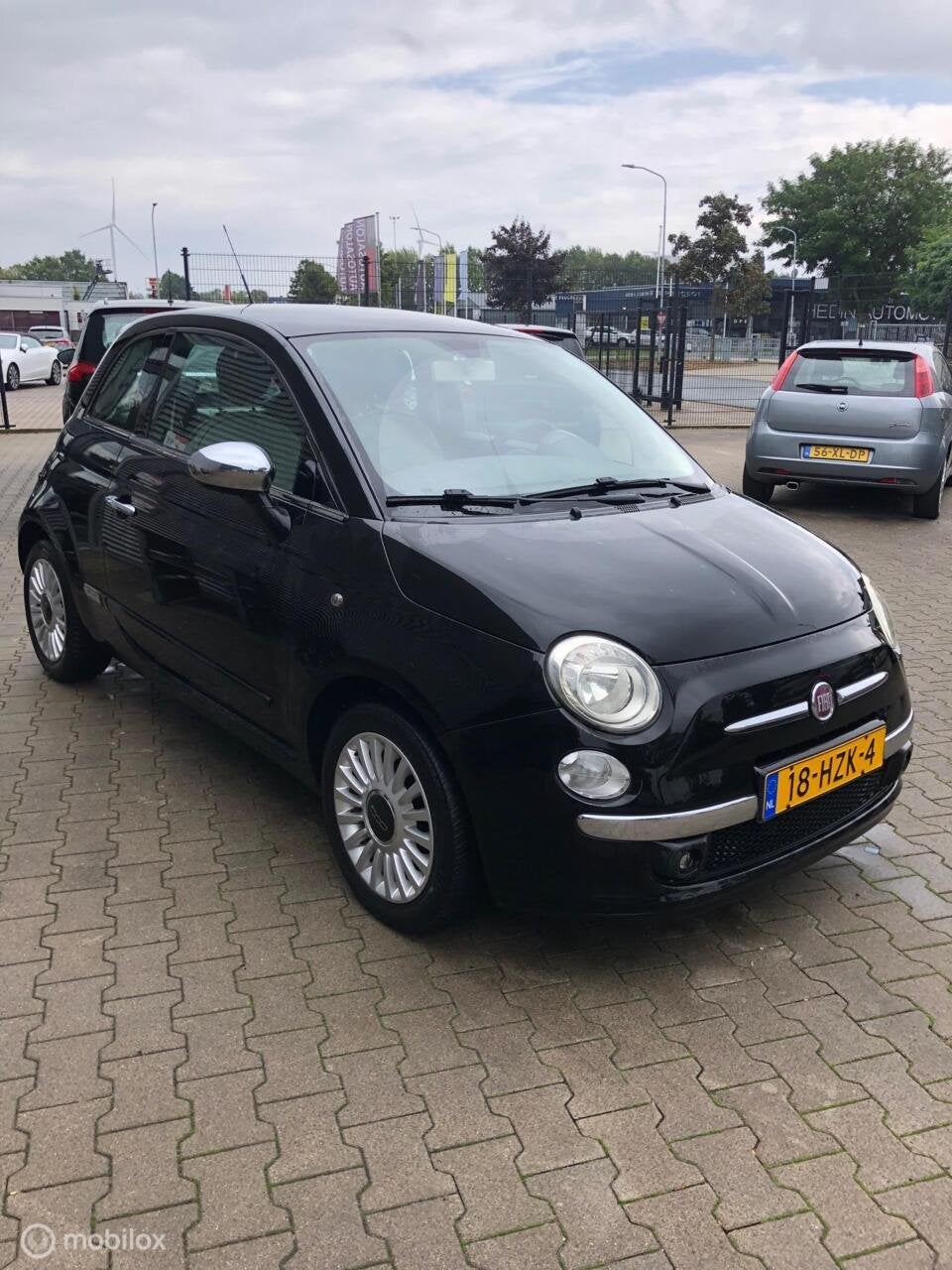 Fiat 500 1.2 Sport Panodak Airco lmv Incl Nw Apk, Auto's, Stof, Gebruikt, 4 cilinders, 840 kg