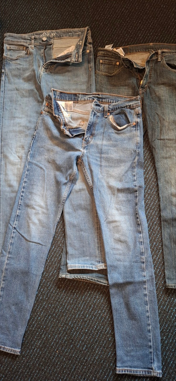 3 jongens/ heren jeans 29x32, Ophalen of Verzenden, Zo goed als nieuw, Blauw, W32 (confectie 46) of kleiner