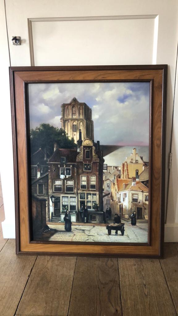 Oud schilderij, Ophalen of Verzenden
