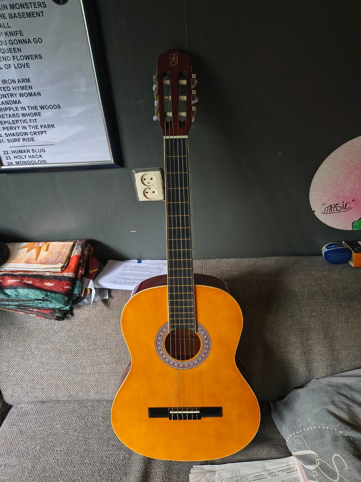 Mooie Spaanse gitaar Gomez 001, Muziek en Instrumenten, Ophalen, Gebruikt, Klassieke of Spaanse gitaar