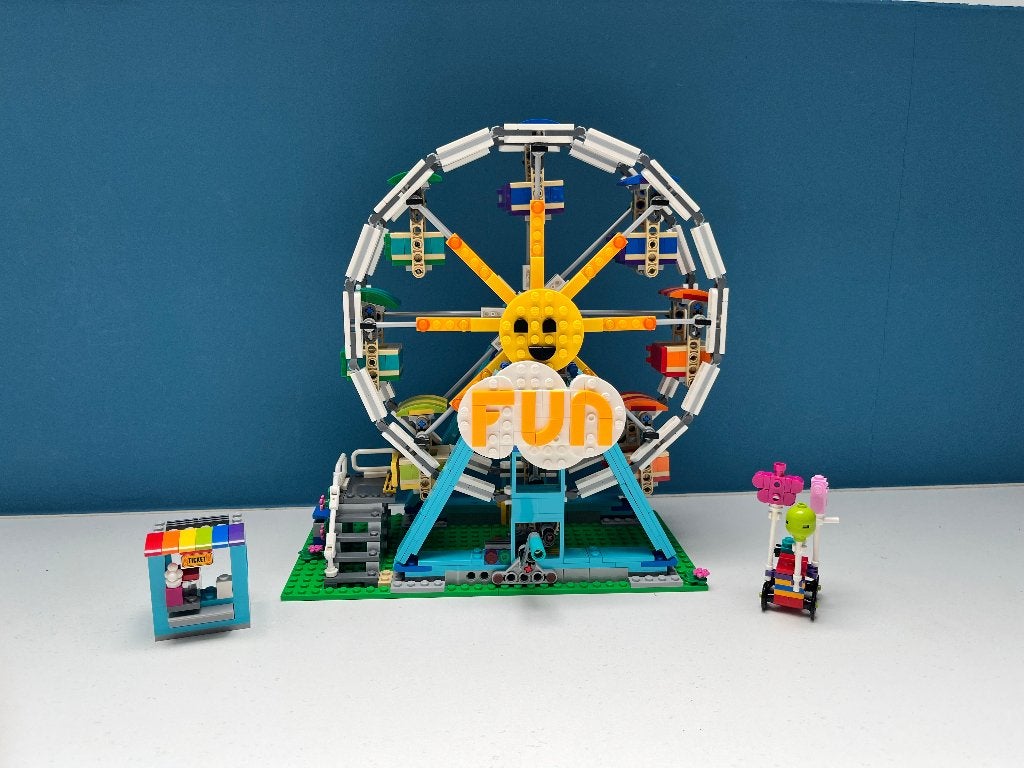 LEGO Creator Ferris Wheel 31119 – gebouwd & compleet, Kinderen en Baby's, Speelgoed | Duplo en Lego, Lego, Ophalen of Verzenden