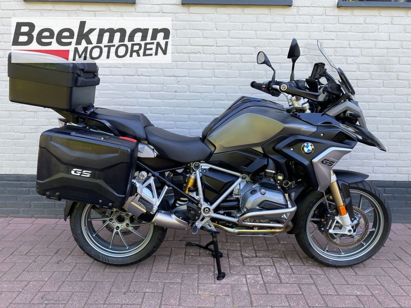 BMW R 1200 GS (bj 2017) 46,675 km R1200GS Kofferset / Keyles, 2 cilinders, Motorrijbewijs A, Bedrijf, Meer dan 35 kW