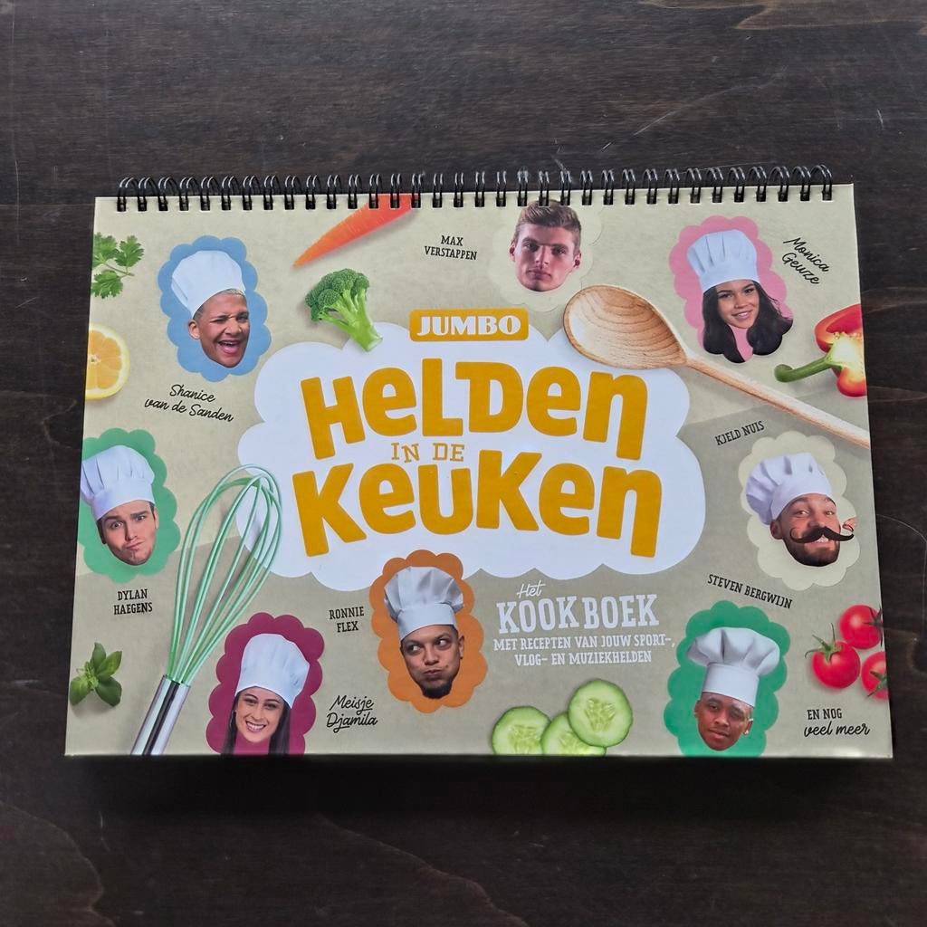 Jumbo Helden in de Keuken Kookboek 2019, Ophalen of Verzenden, Diverse Helden, Overige gebieden, Hoofdgerechten