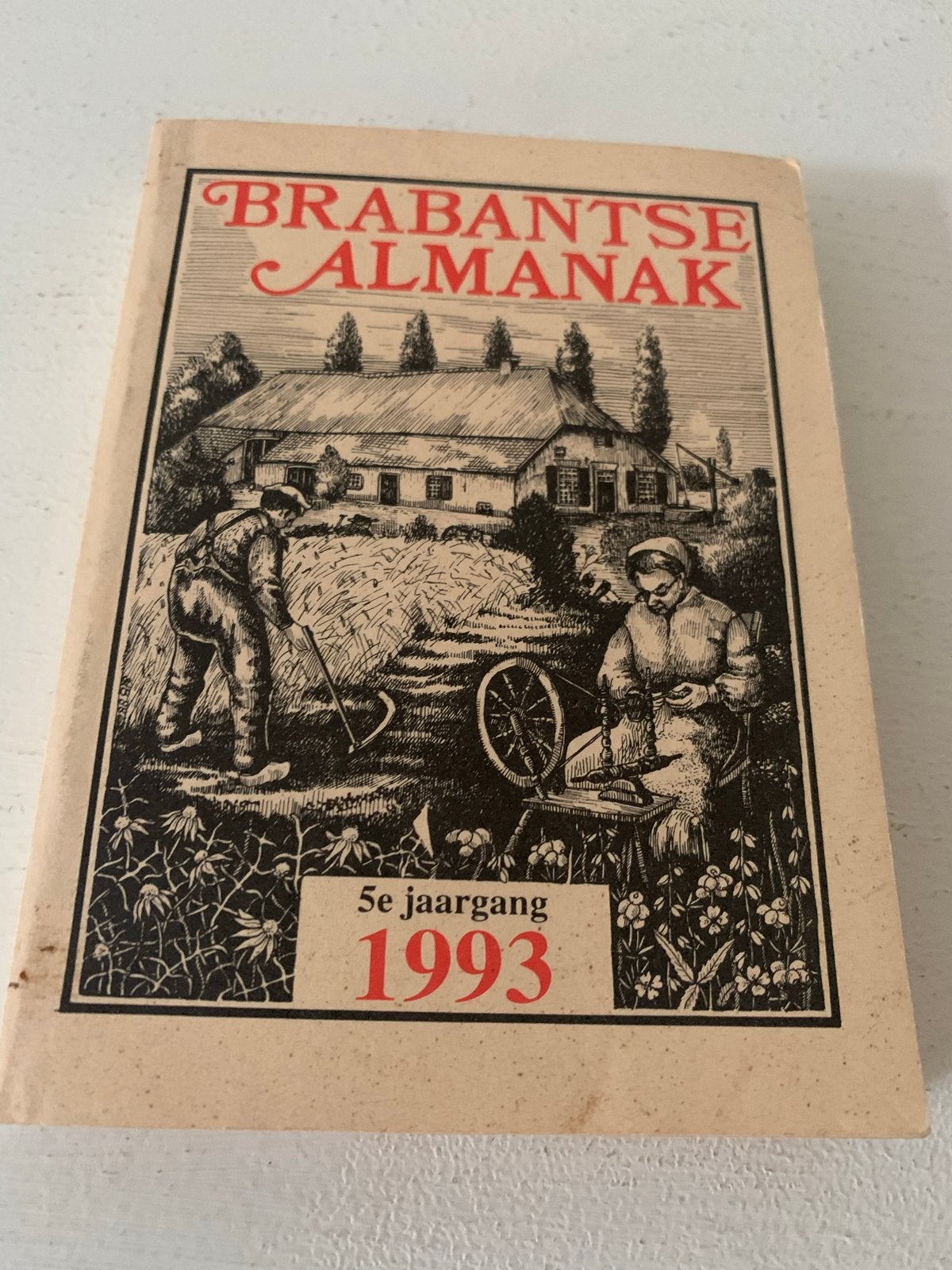 Brabantse Almanak 1993 - 5e Jaargang, Ophalen of Verzenden, 20e eeuw of later, Gelezen