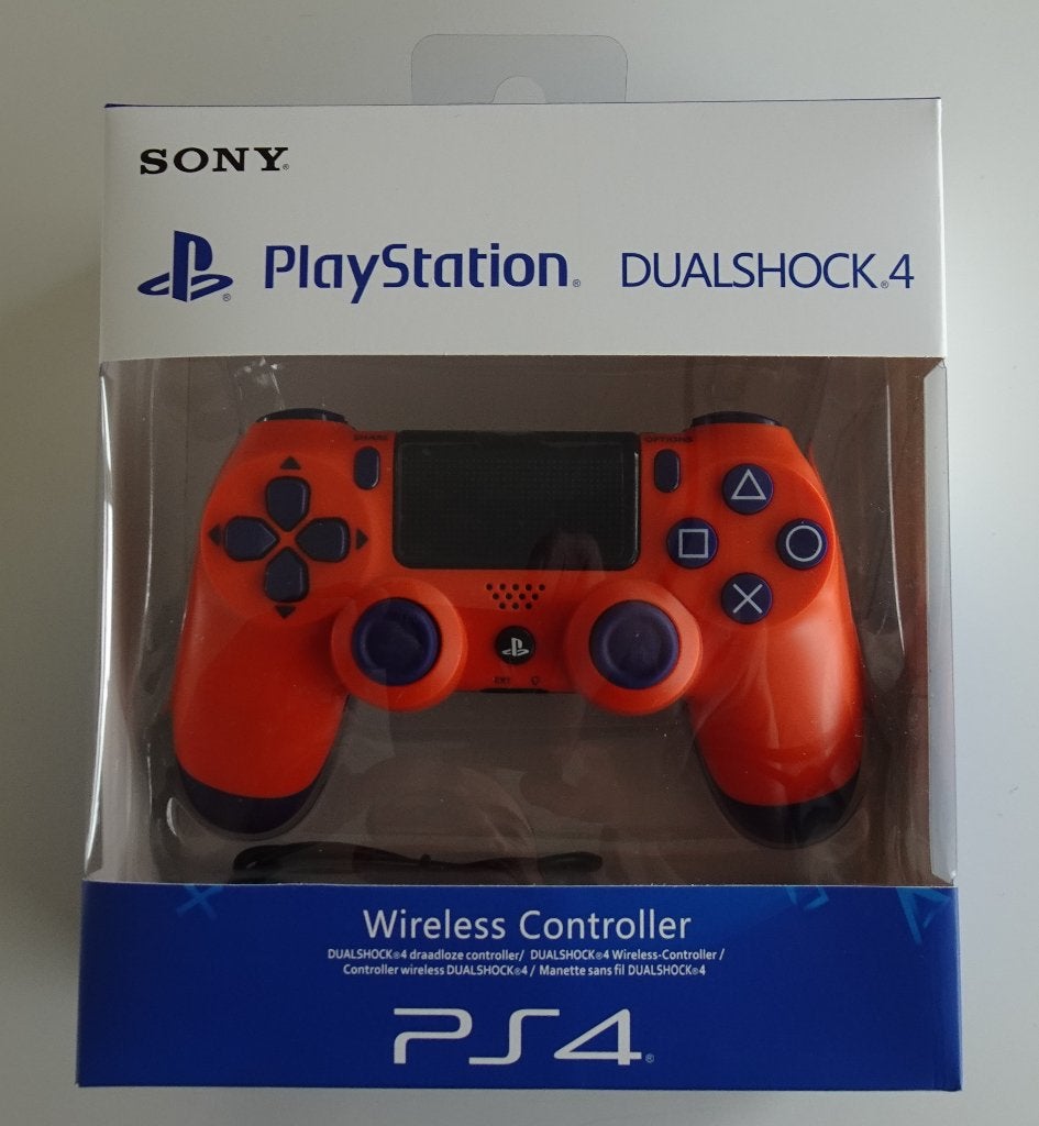 DualShock 4 V2 Controller in het Oranje voor Sony PS4 NIEUW, Ophalen, Nieuw, Controller, PlayStation 4