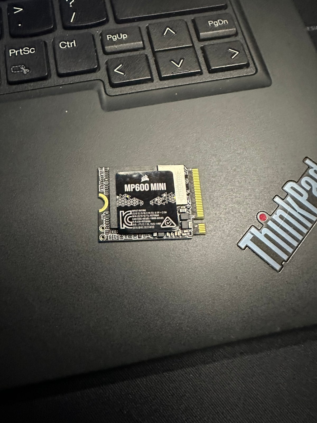 Corsair MP600 Mini 1TB NVMe SSD Gen4 2230 -SteamDeck/ROGAlly, Intern, Console, SSD, Ophalen of Verzenden
