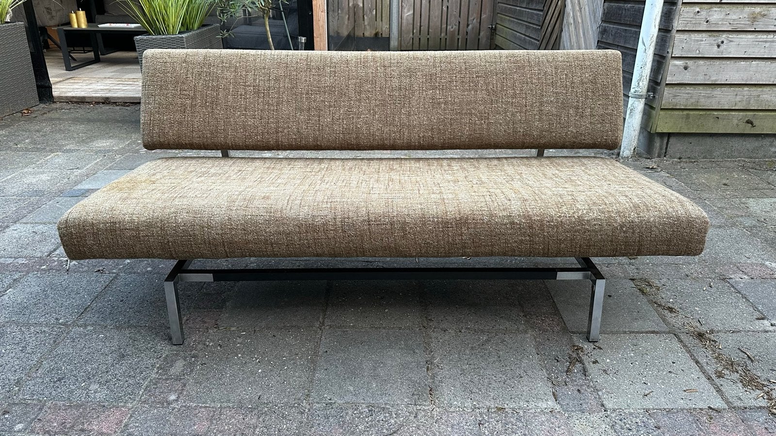 Martin Visser slaapbank BR 02.7, Huis en Inrichting, Banken | Bankstellen, Ophalen, Gebruikt, Tweepersoons, 75 tot 100 cm