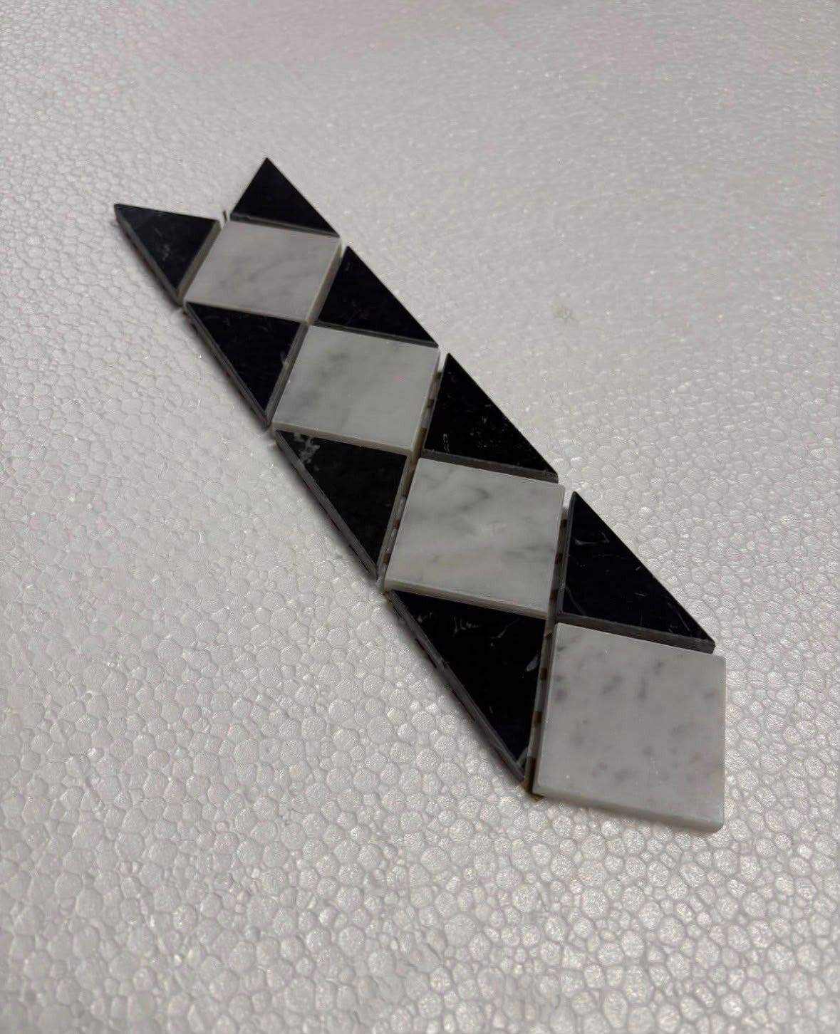 Decor tegelstrip, Ophalen