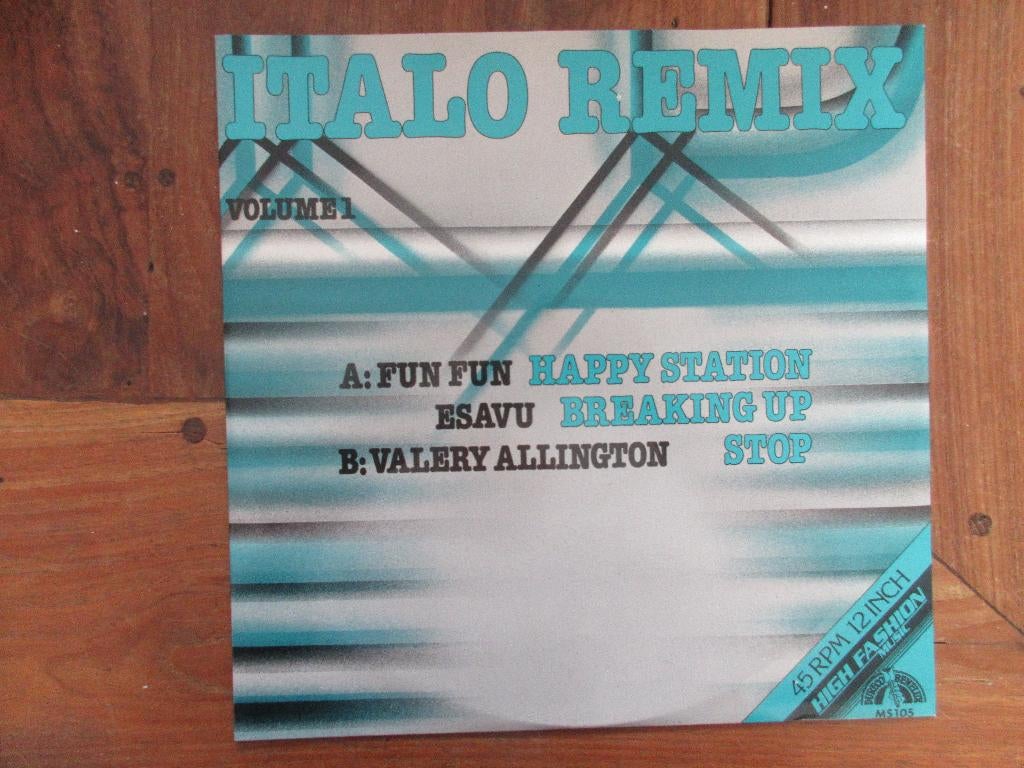 Italo Remix (Volume 1) - 12", Ophalen of Verzenden, Gebruikt, 12 inch