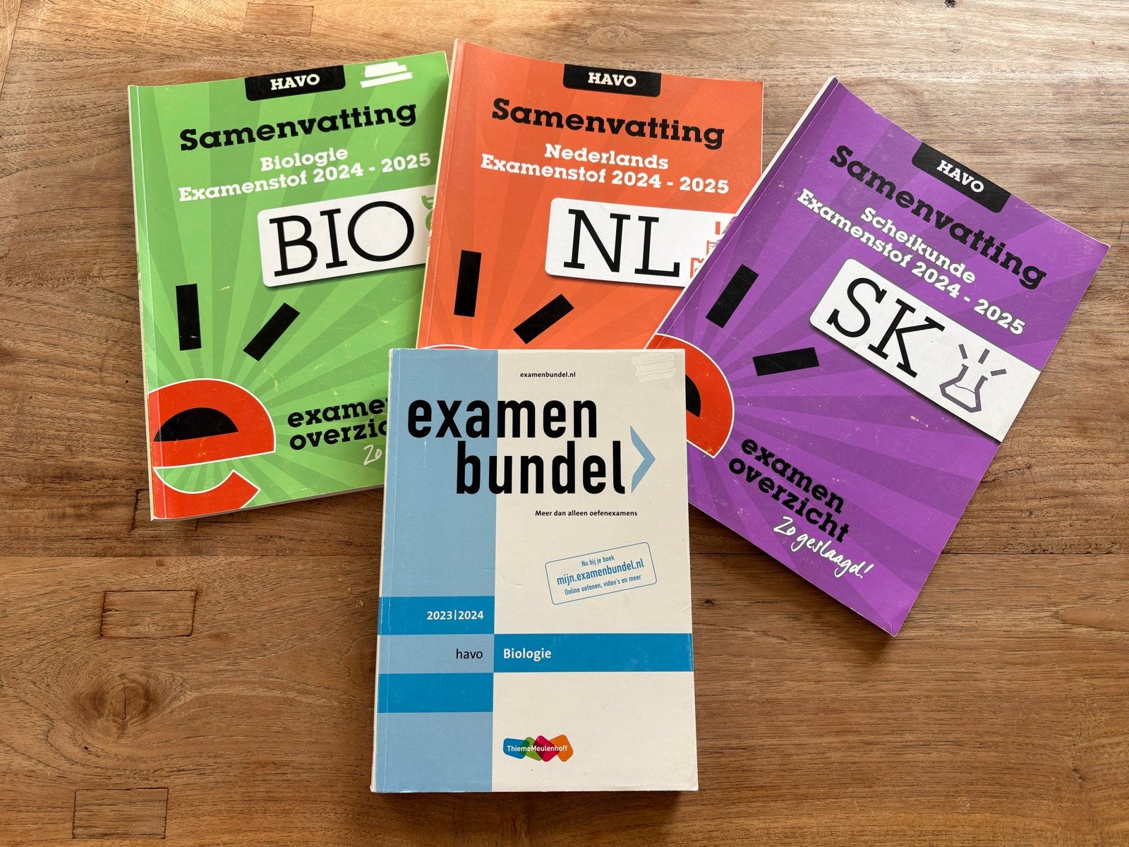 HAVO Examenbundel & Samenvattingen 2023-2025, Ophalen of Verzenden, Zo goed als nieuw, HBO