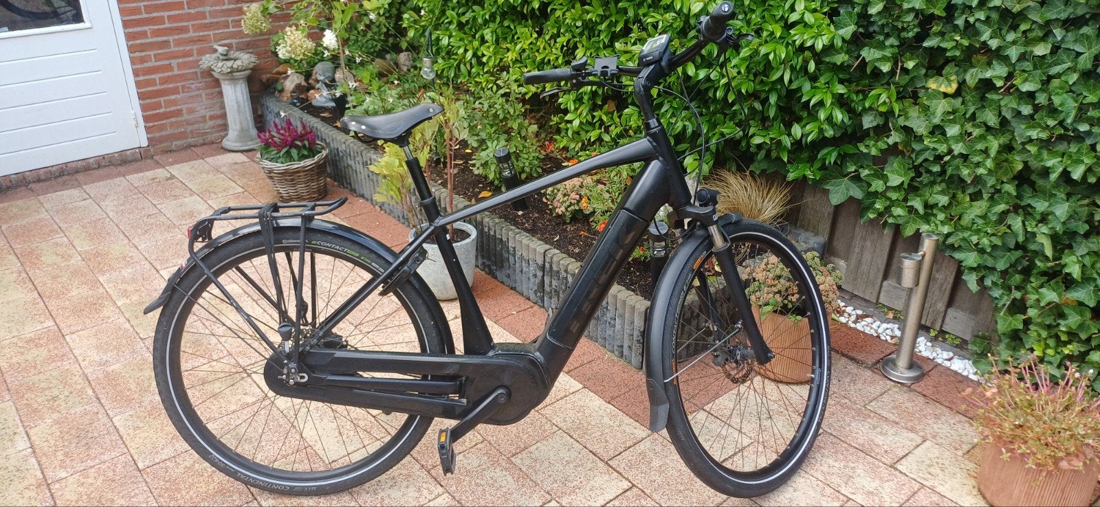 Trek District 6+ E-bike met Bosch motor en Brooks zadel, Ophalen, Gebruikt, Gazelle