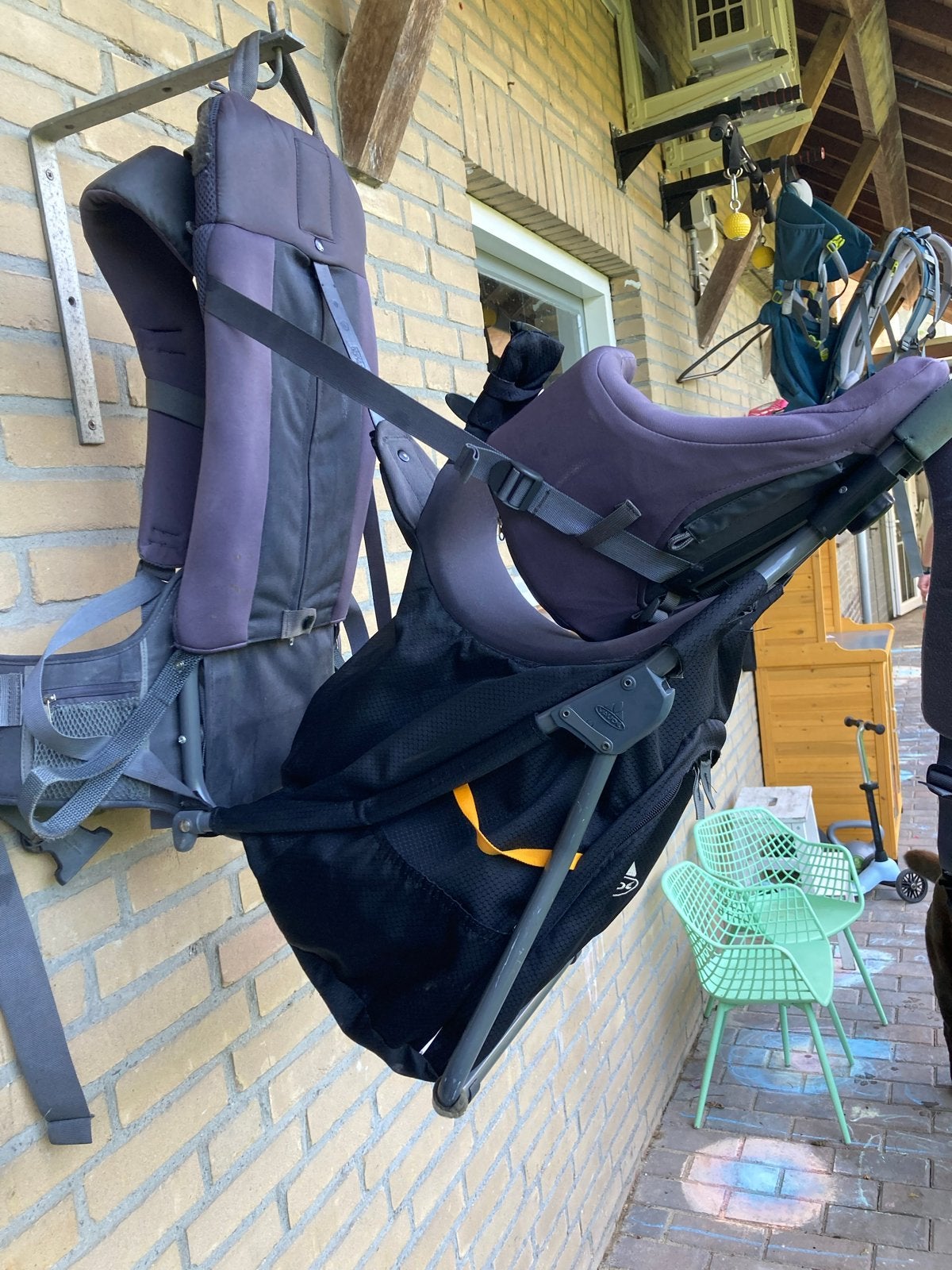 Vaude Rugdrager - Comfortabel en Veilig voor Wandelingen, Kinderen en Baby's, Gebruikt, Rug, Draagzak, Ophalen