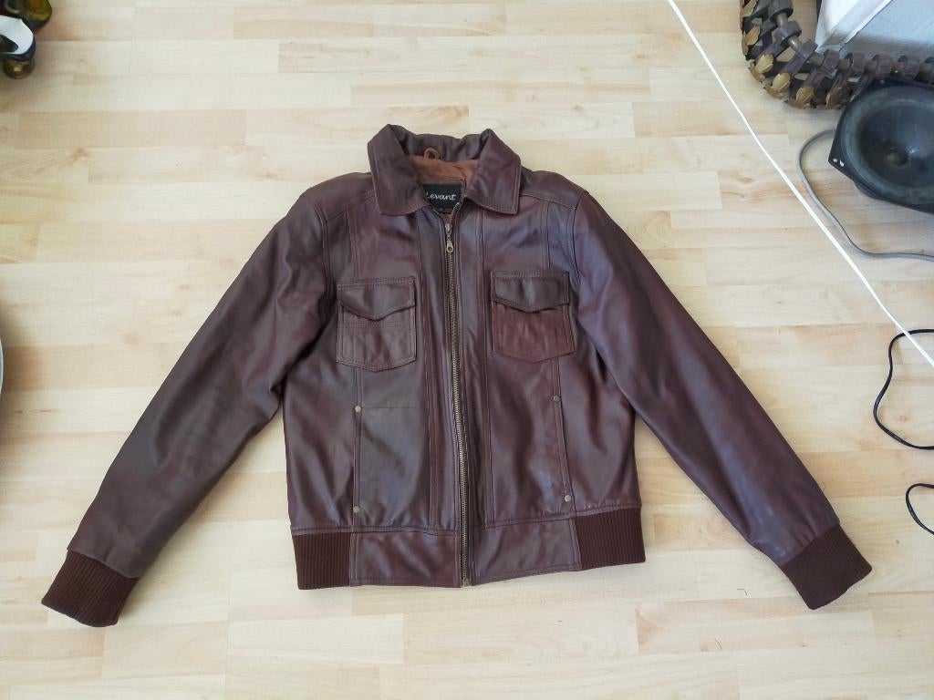 Leren Jasje, Kleding | Dames, Jassen | Winter, Ophalen of Verzenden, Zo goed als nieuw, Maat 38/40 (M), Zwart