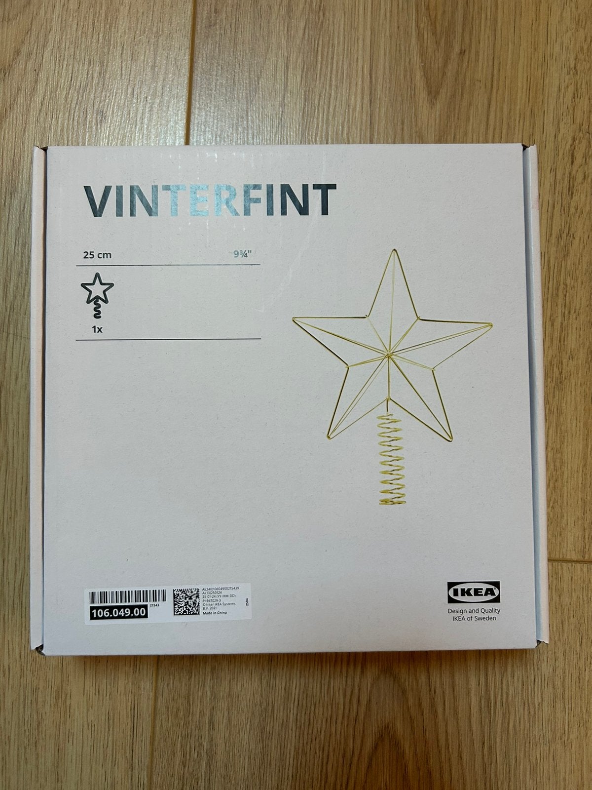 Ikea Vinterfint, Ophalen of Verzenden, Nieuw
