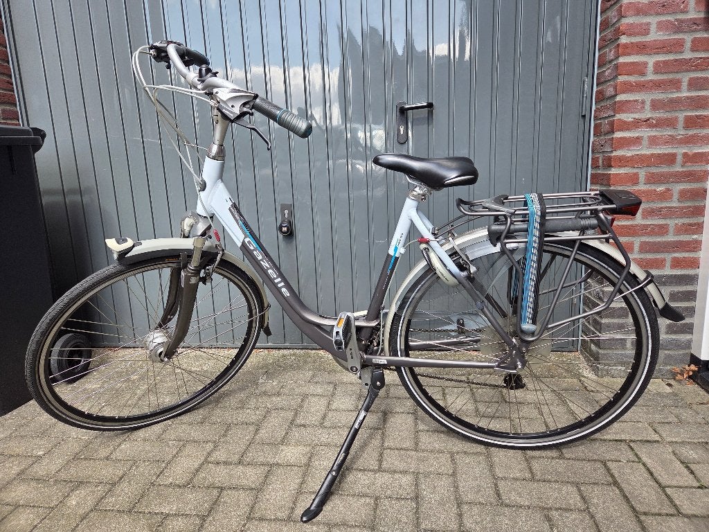 damesfiets gazelle medeo plus 28 inch, Ophalen, 53 tot 56 cm, Velgrem, Versnellingen