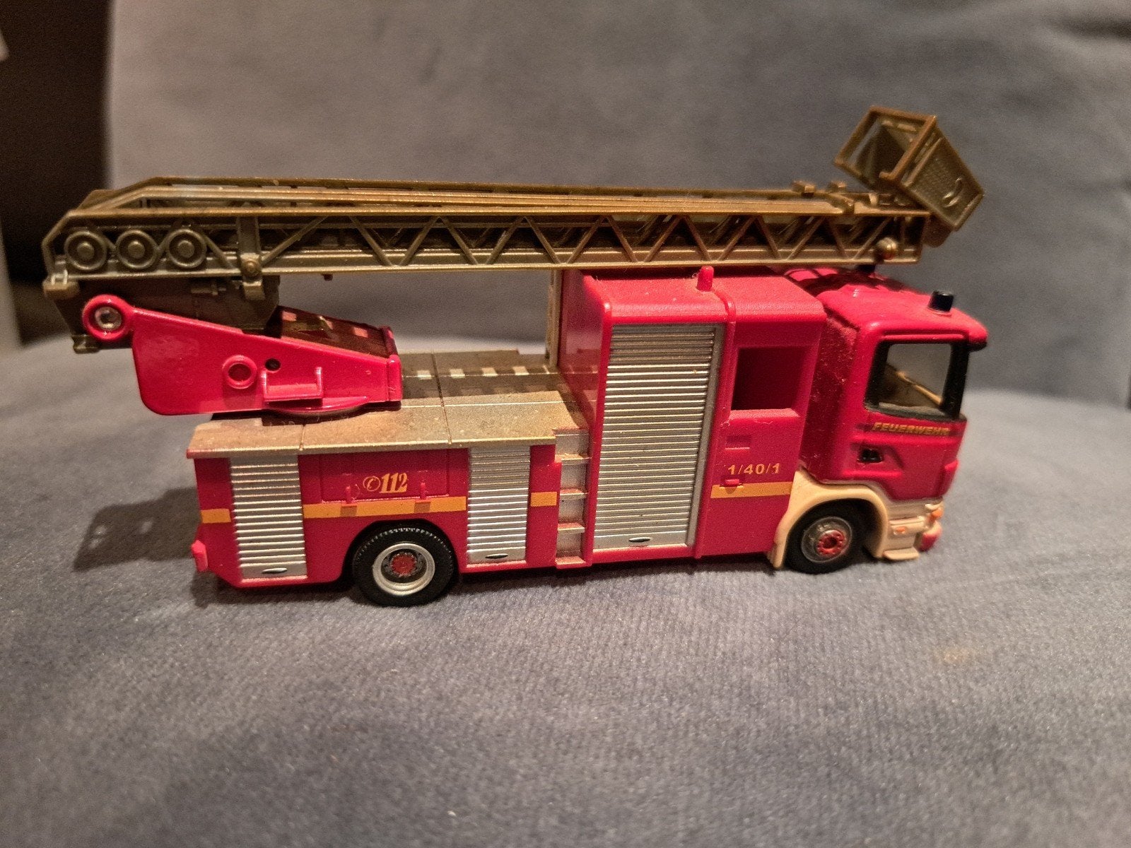 Modelauto FUFUCO brandweerwagen, Ophalen of Verzenden, Groter dan 1:32, Overige merken