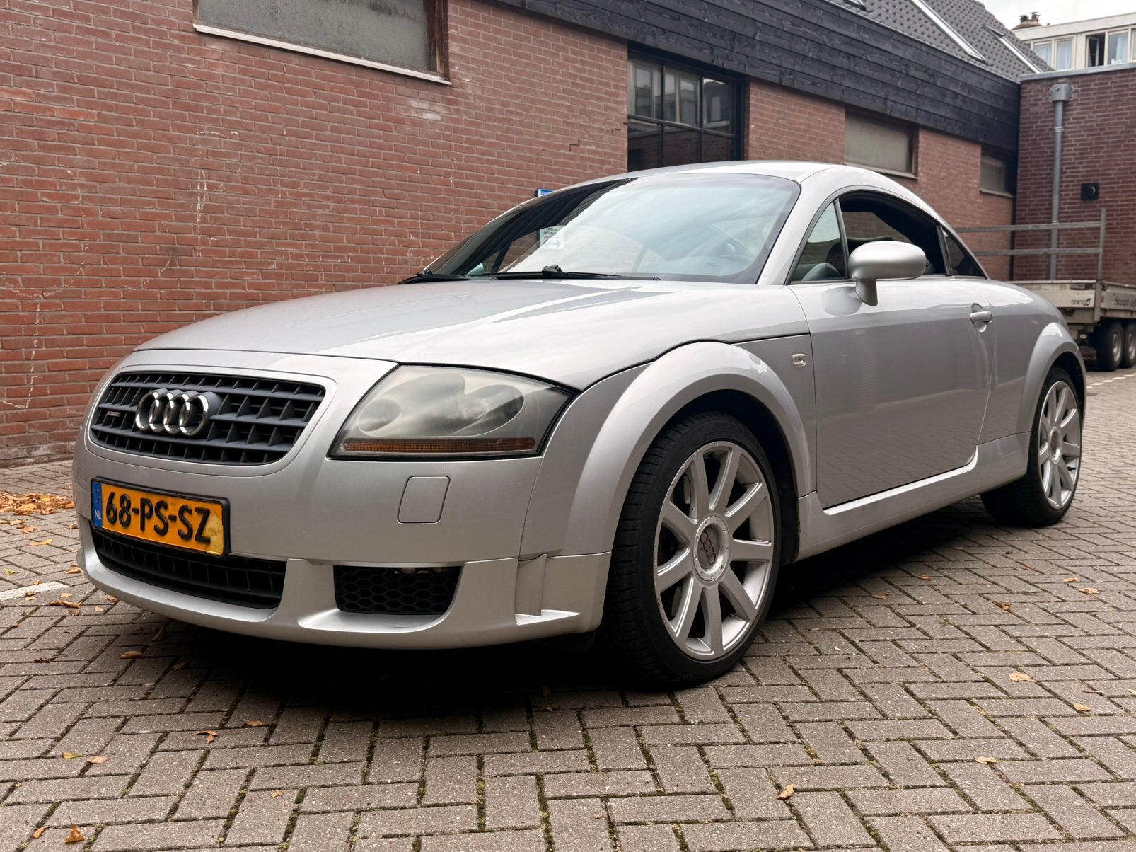 Audi TT 3.2 V6 Coupe Quattro 184KW AUT 2003 Grijs, Auto's, Audi, Automaat, TT, 3189 cc, 4 stoelen