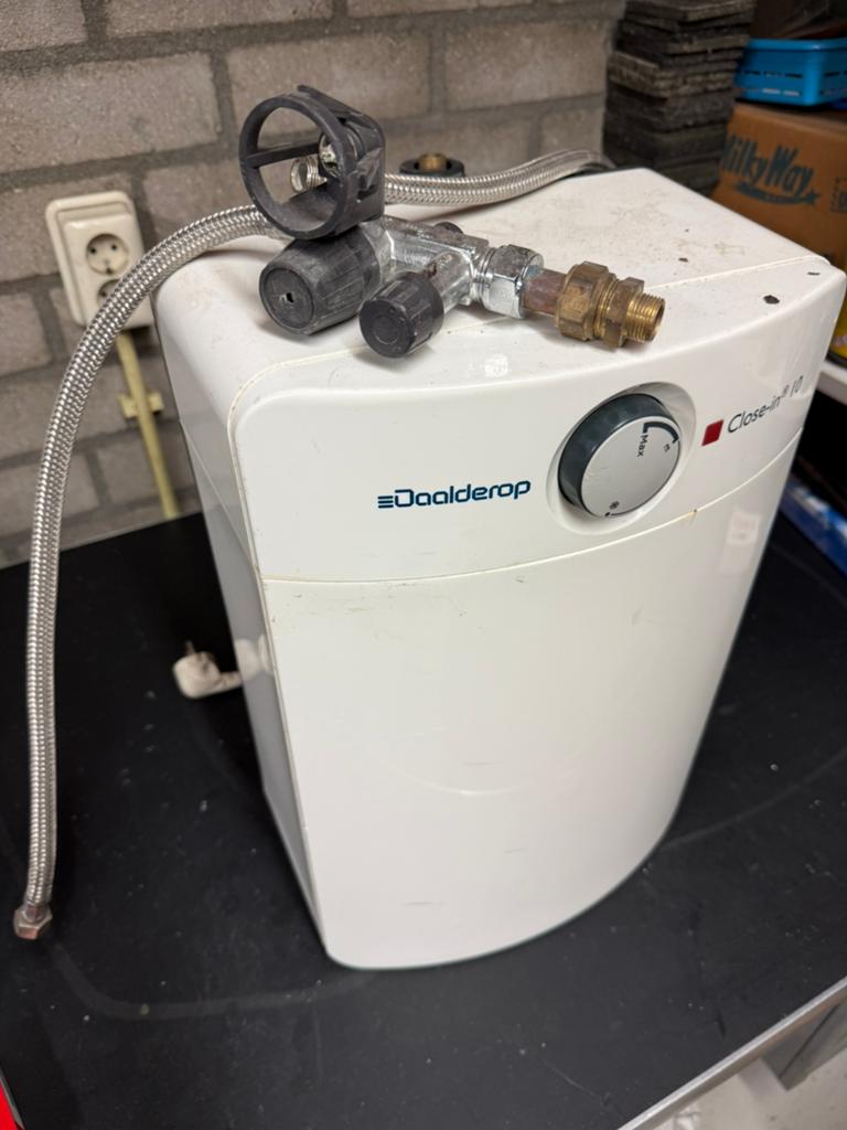 Daalderop boiler, Minder dan 20 liter, Ophalen, Zo goed als nieuw, Boiler